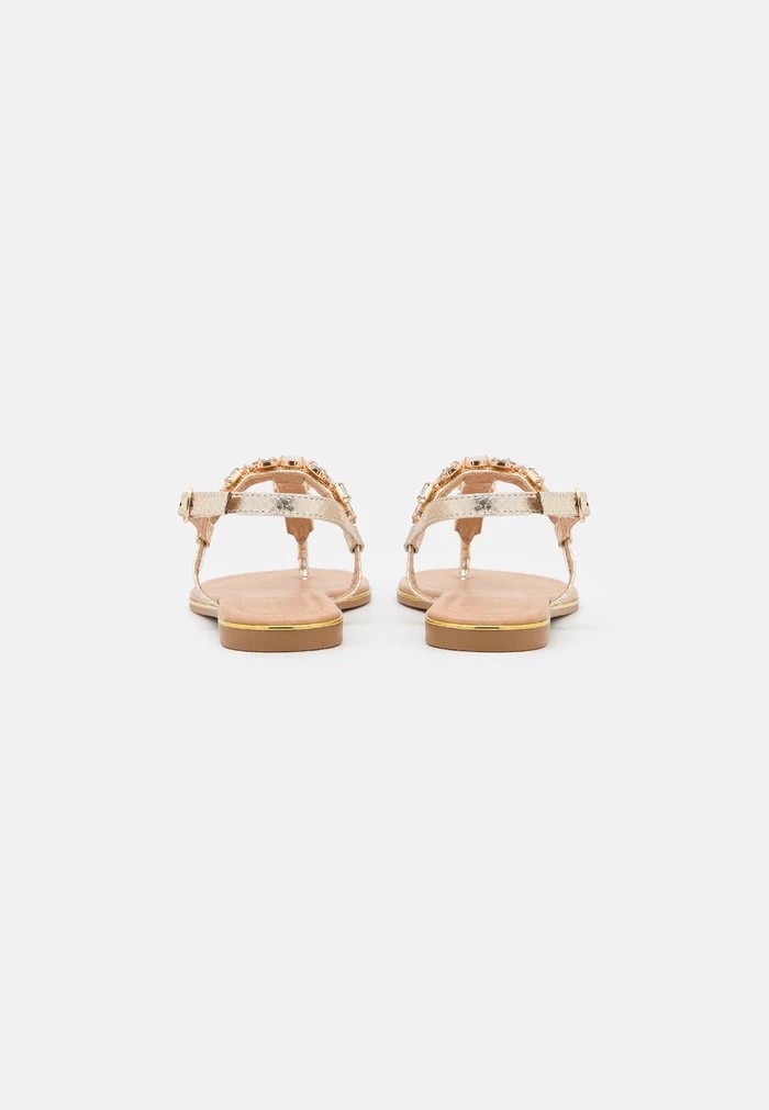 Sandale ANNA FIELD Anna Field T-bar Sandals Doré Femme | CJM-0014478